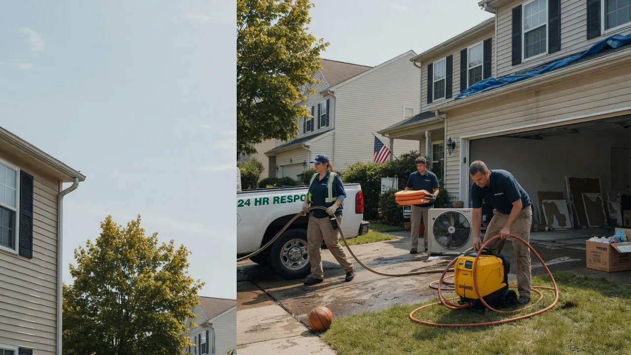 Emergency Water Damage Restoration in Montgomeryville, PA near me